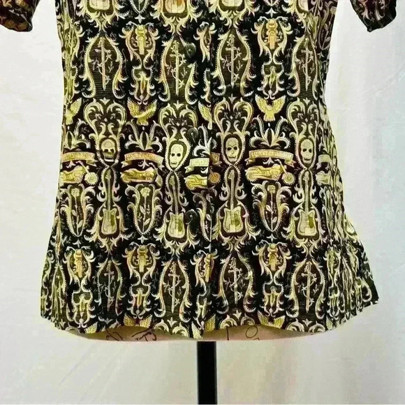 Harley Davidson Women's Short Sleeve Button Down Shirt Size Small - Picture 5 of 13